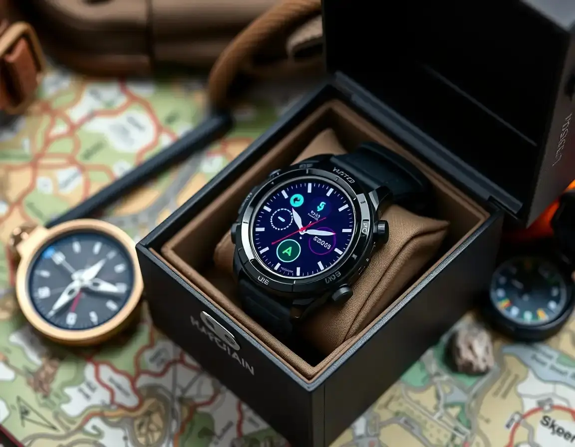 Montre connectée robuste et étanche