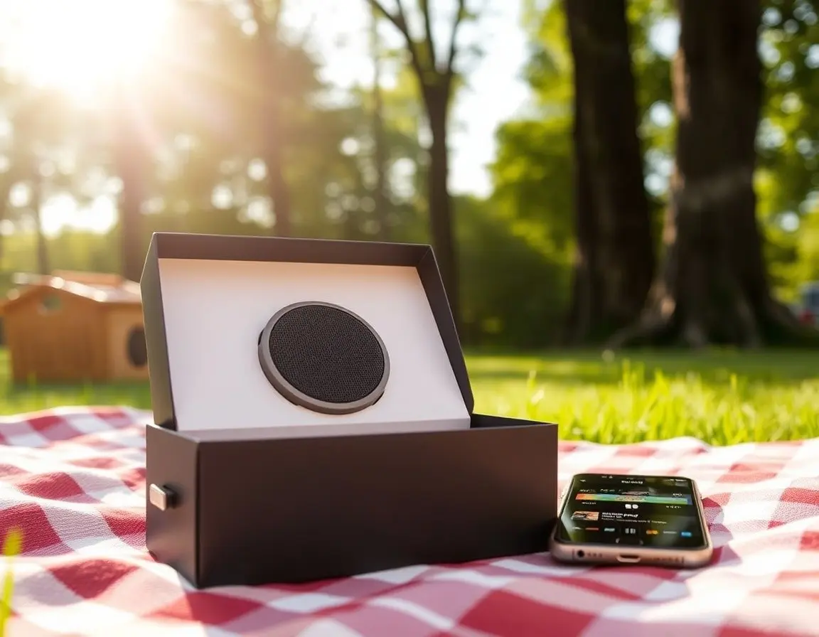 Enceinte Bluetooth portable Hi-Fi compacte