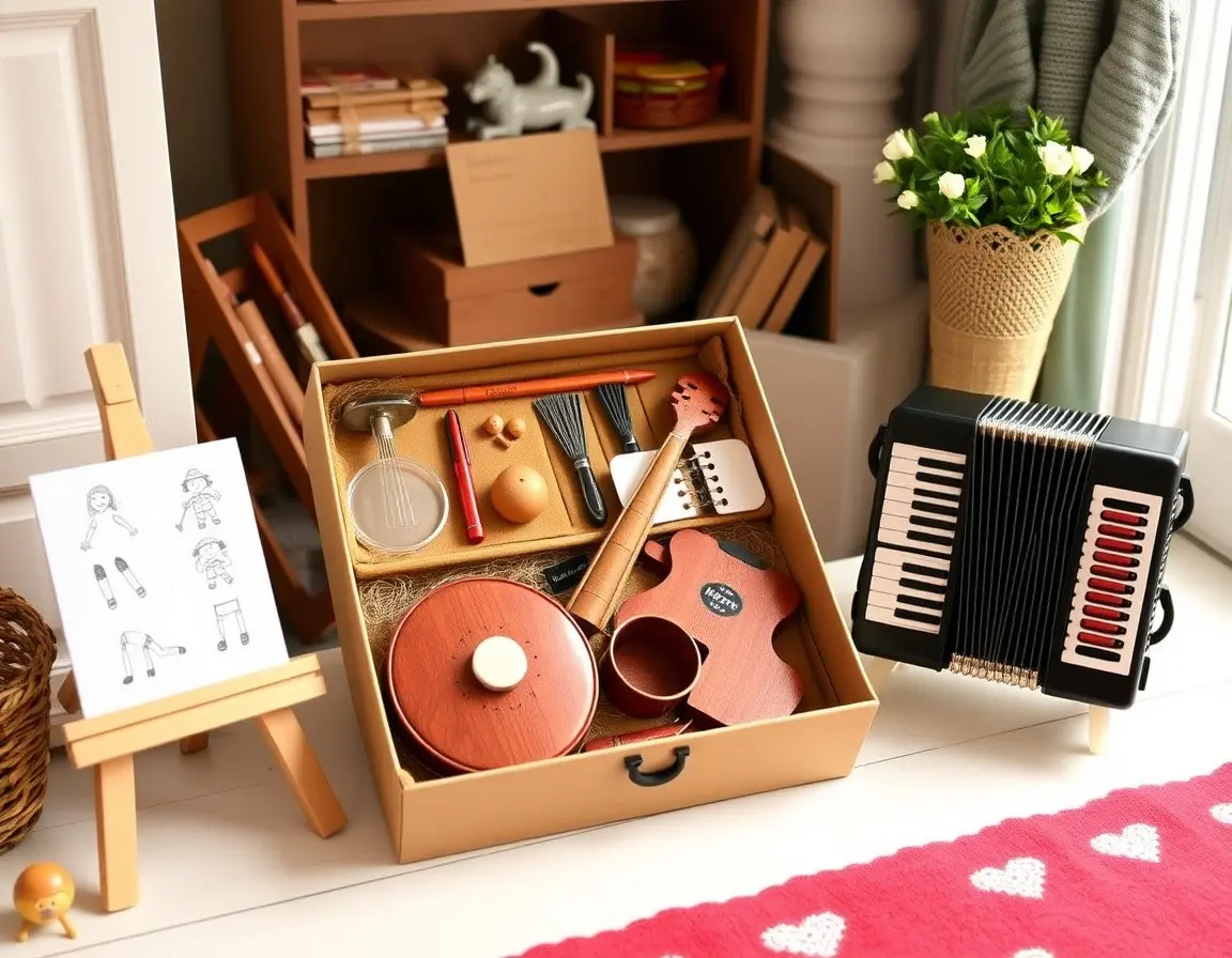 Ensemble d'instruments de musique pour tout-petits
