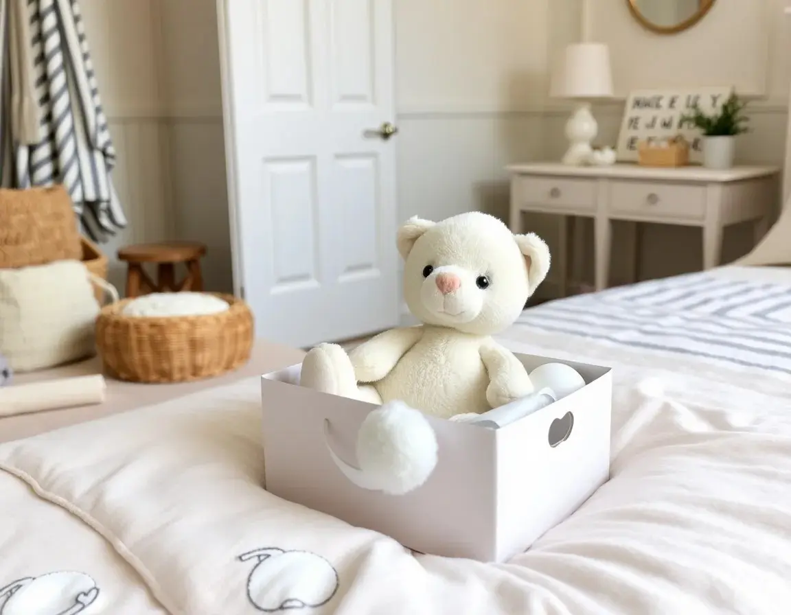 Animal à bascule en peluche