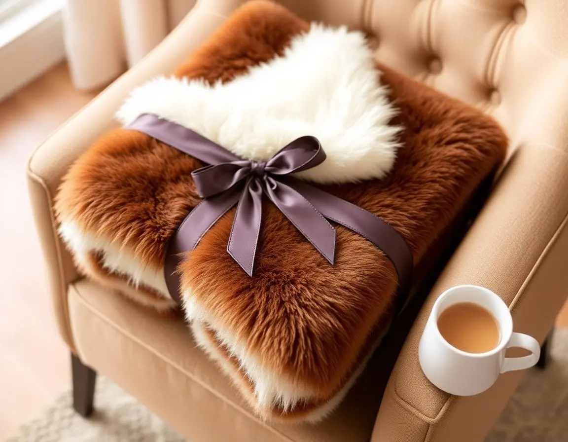 Couverture en Fausse Fourrure