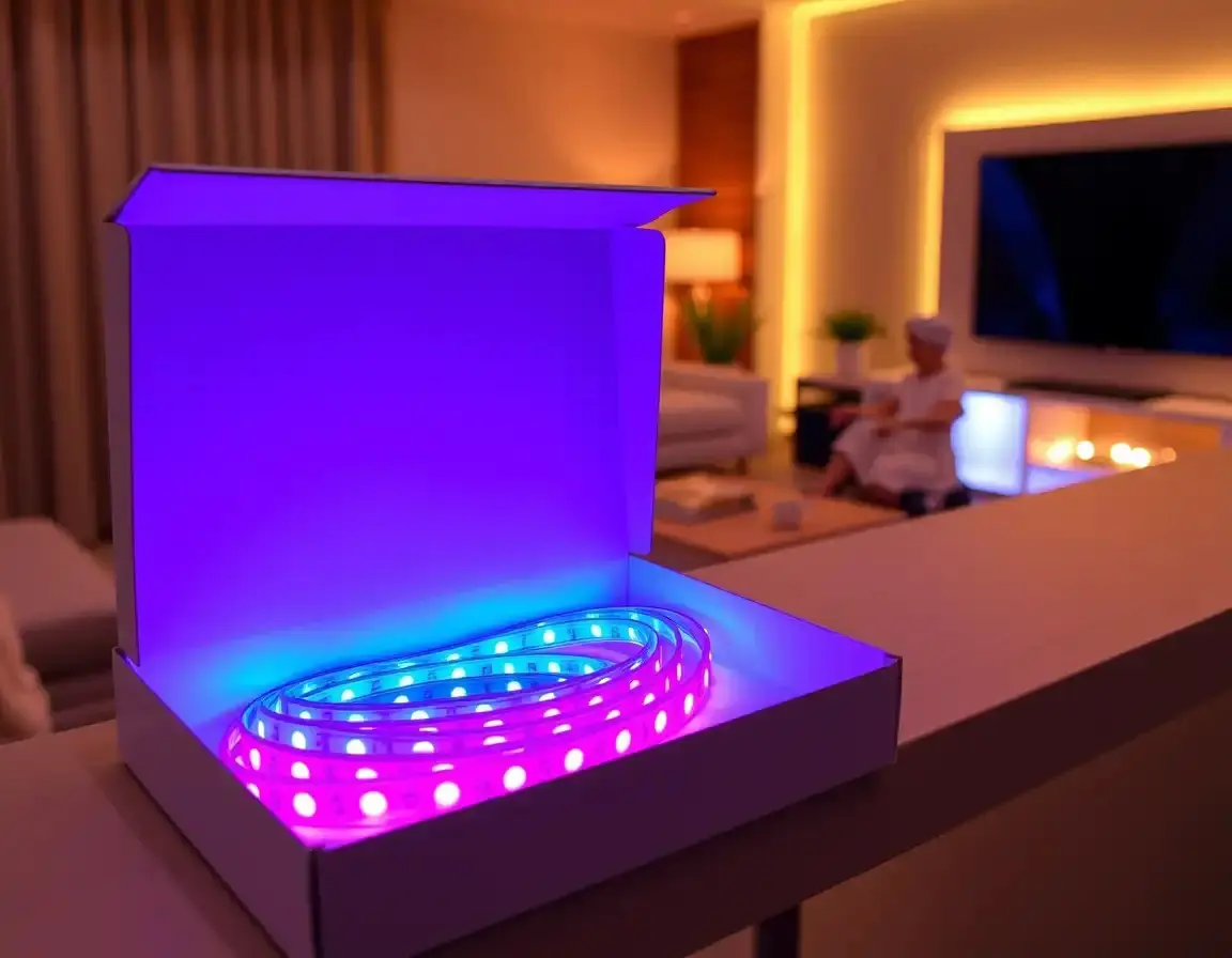 Ruban Lumineux LED RVBIC Intelligent