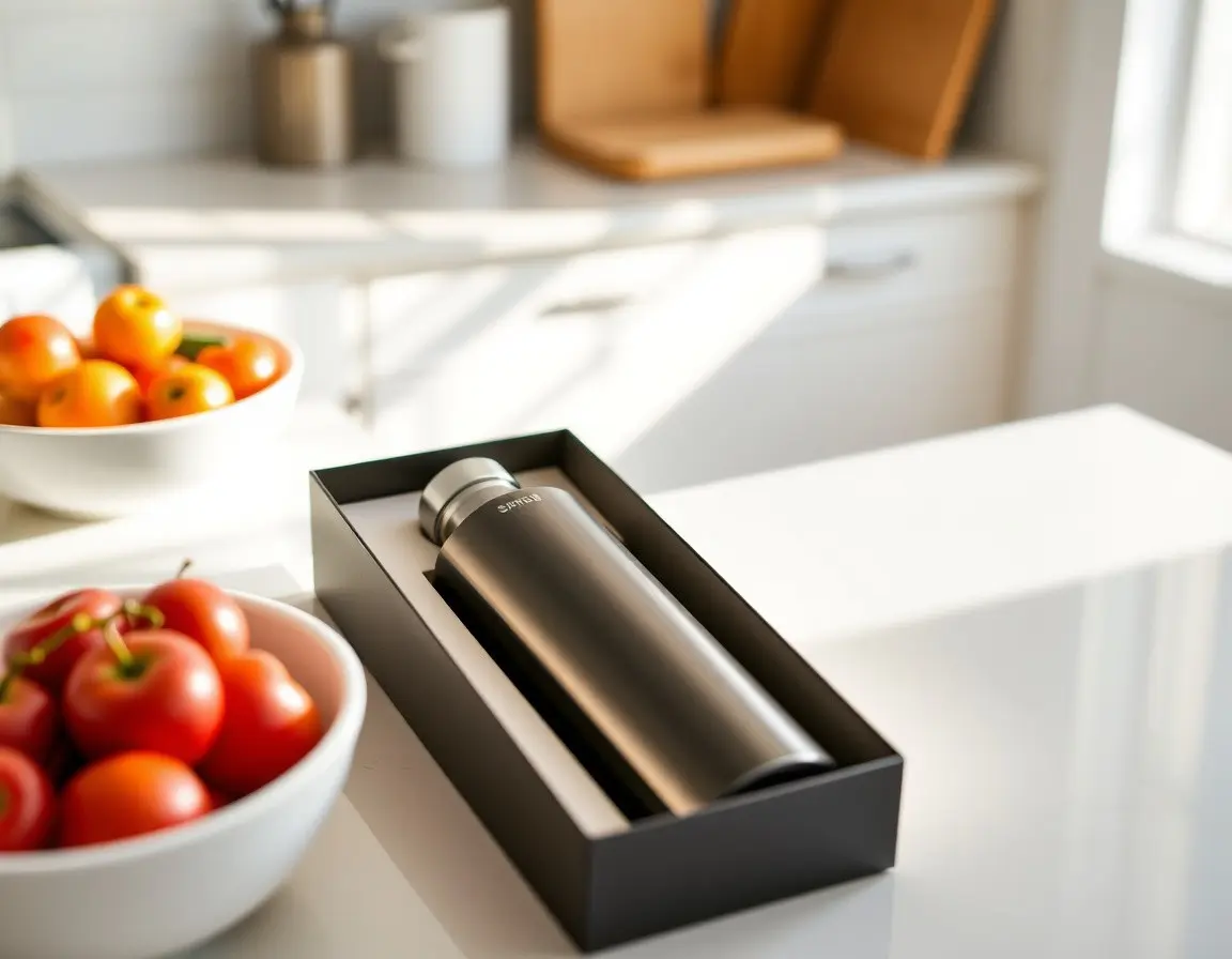 Bouteille d'Eau Isolée Intelligente