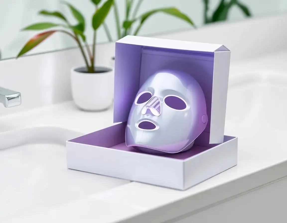 Masque facial LED anti-âge
