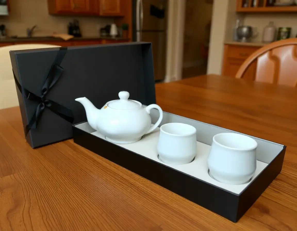 Service à thé en céramique élégant