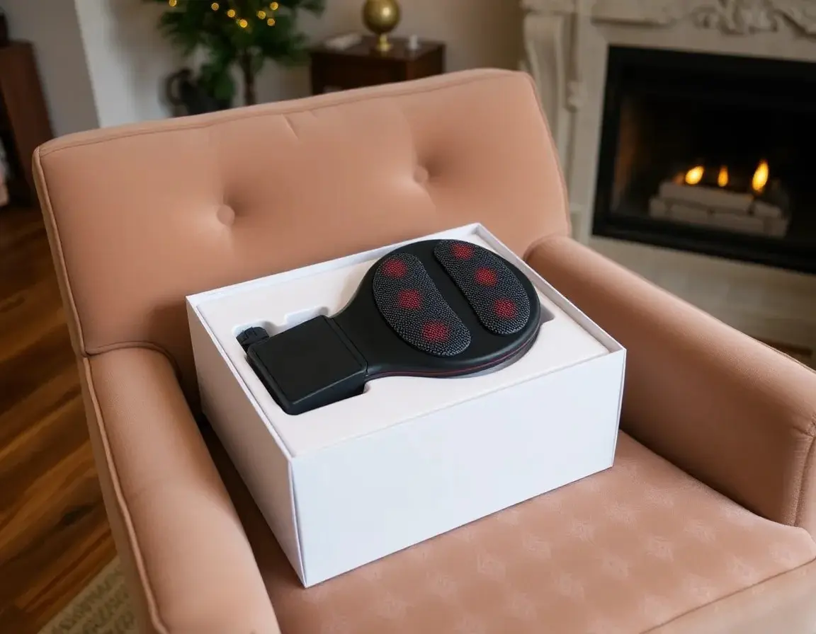 Masseur chauffant pour le cou et les épaules