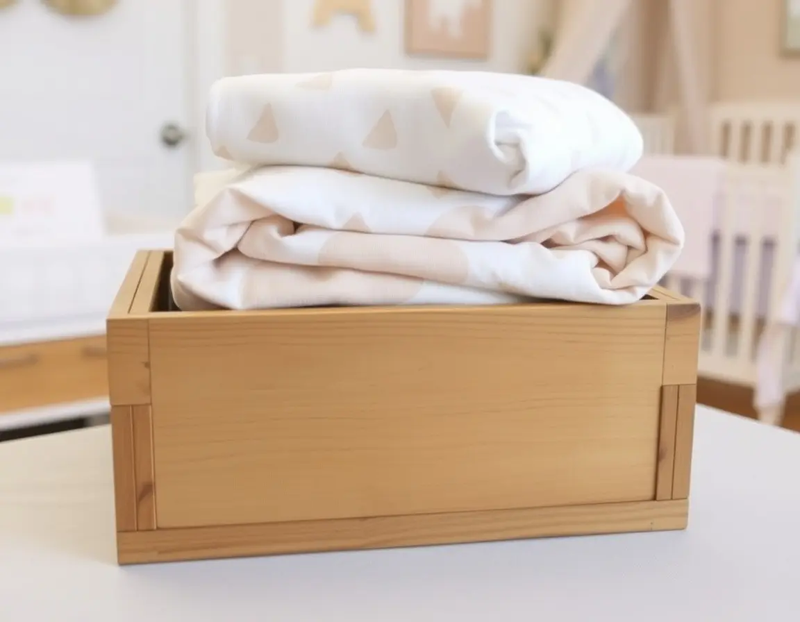 Lot de langes en mousseline