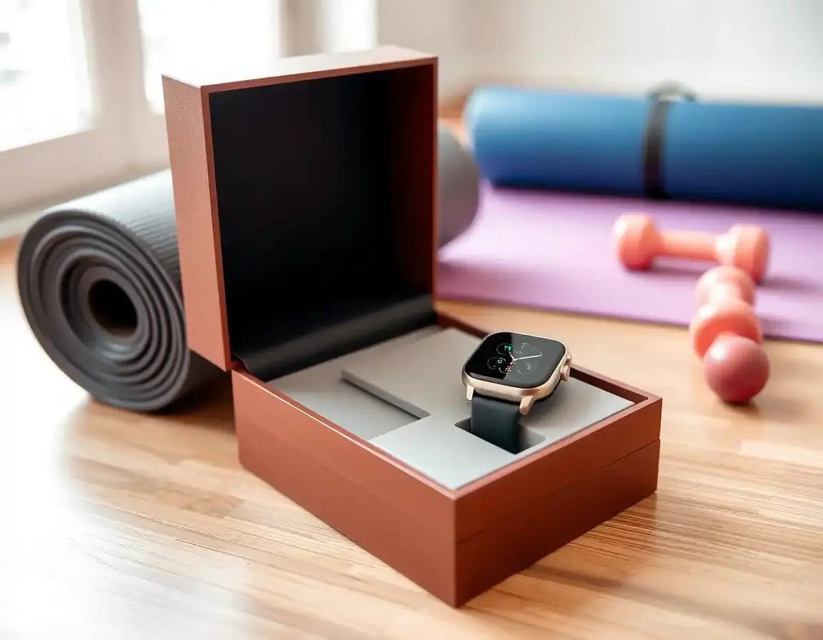Montre intelligente de fitness élégante