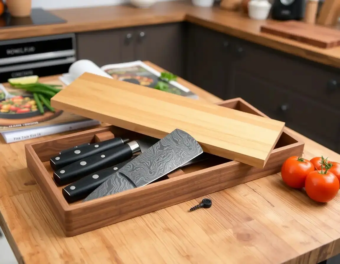 Ensemble de Couteaux de Chef Professionnels