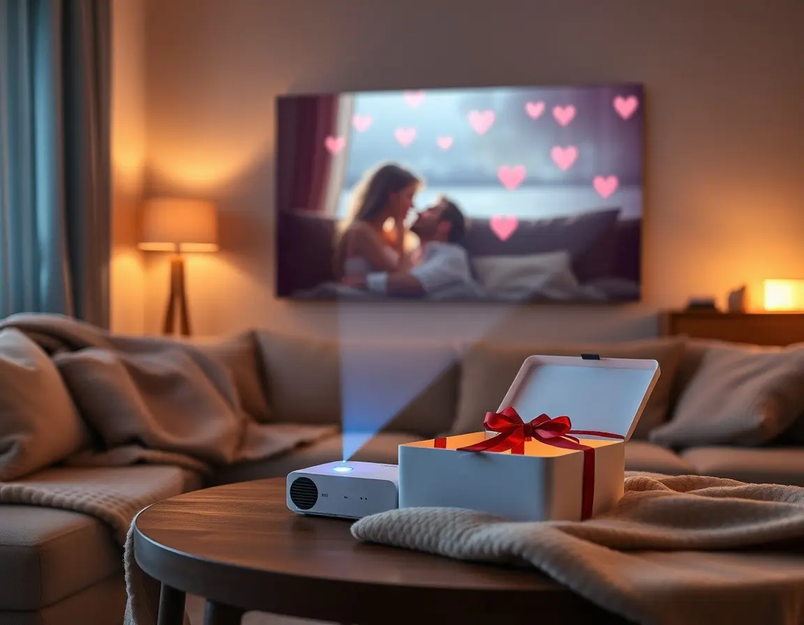 Projecteur portable intelligent pour la maison