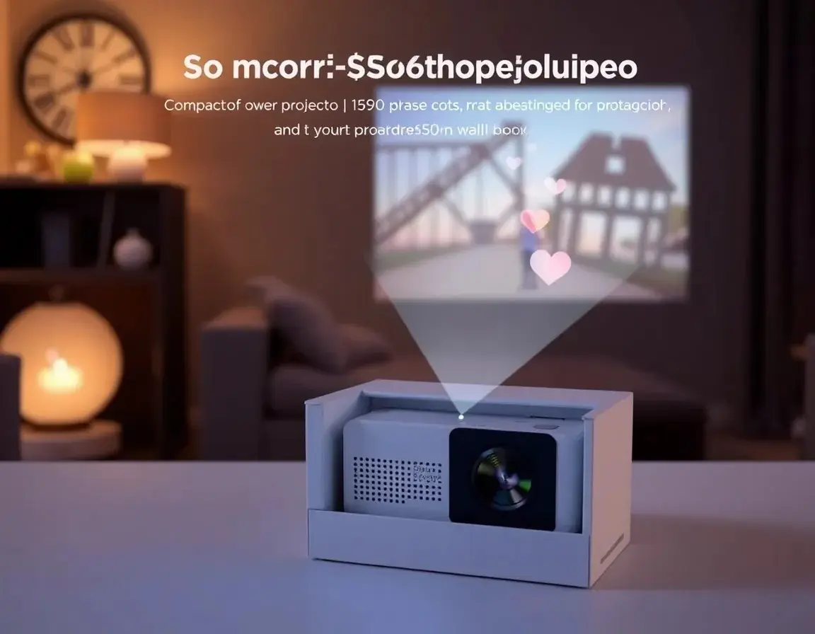 Mini Projecteur Intelligent Portable