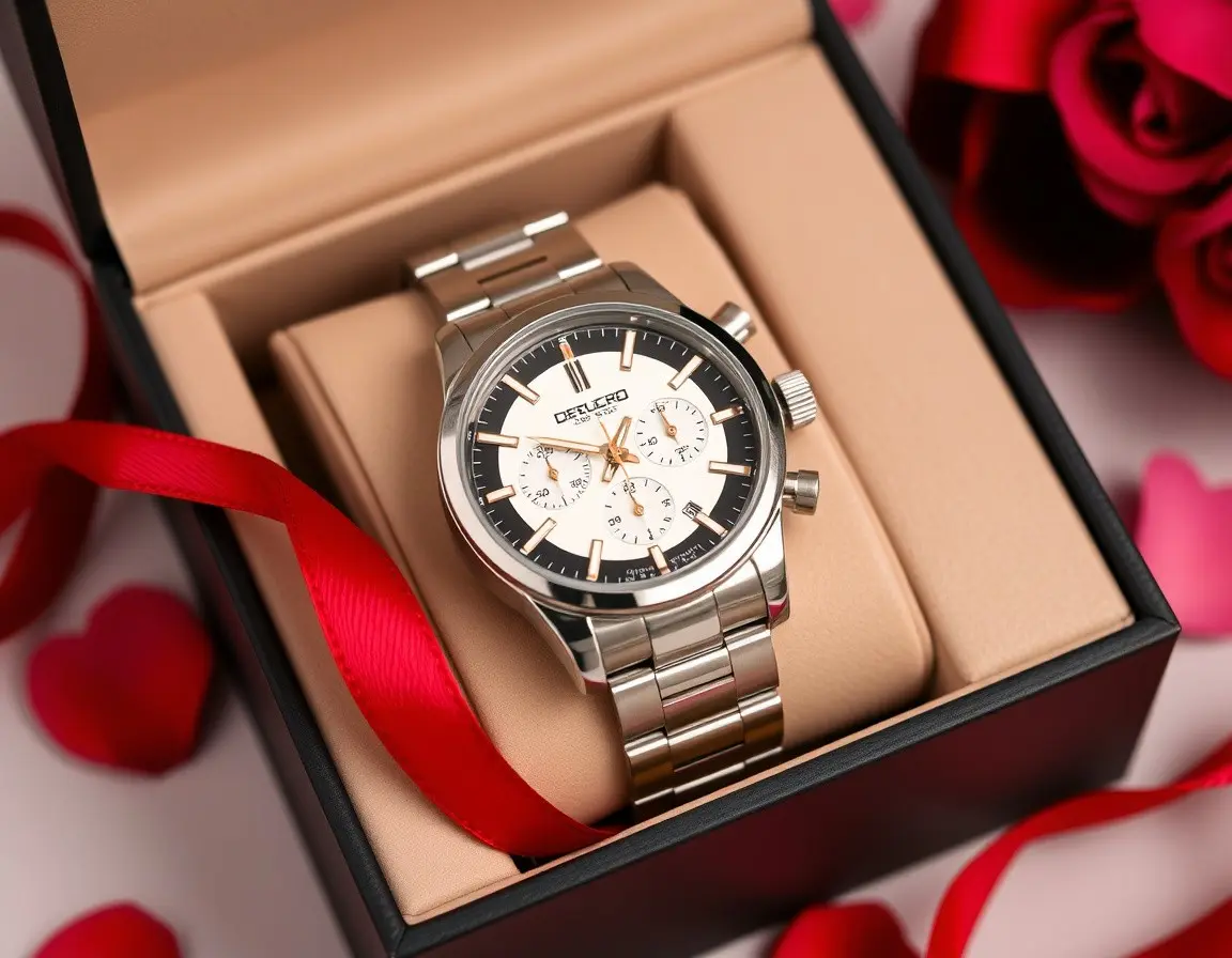 Montre Chronographe Élégante pour Homme