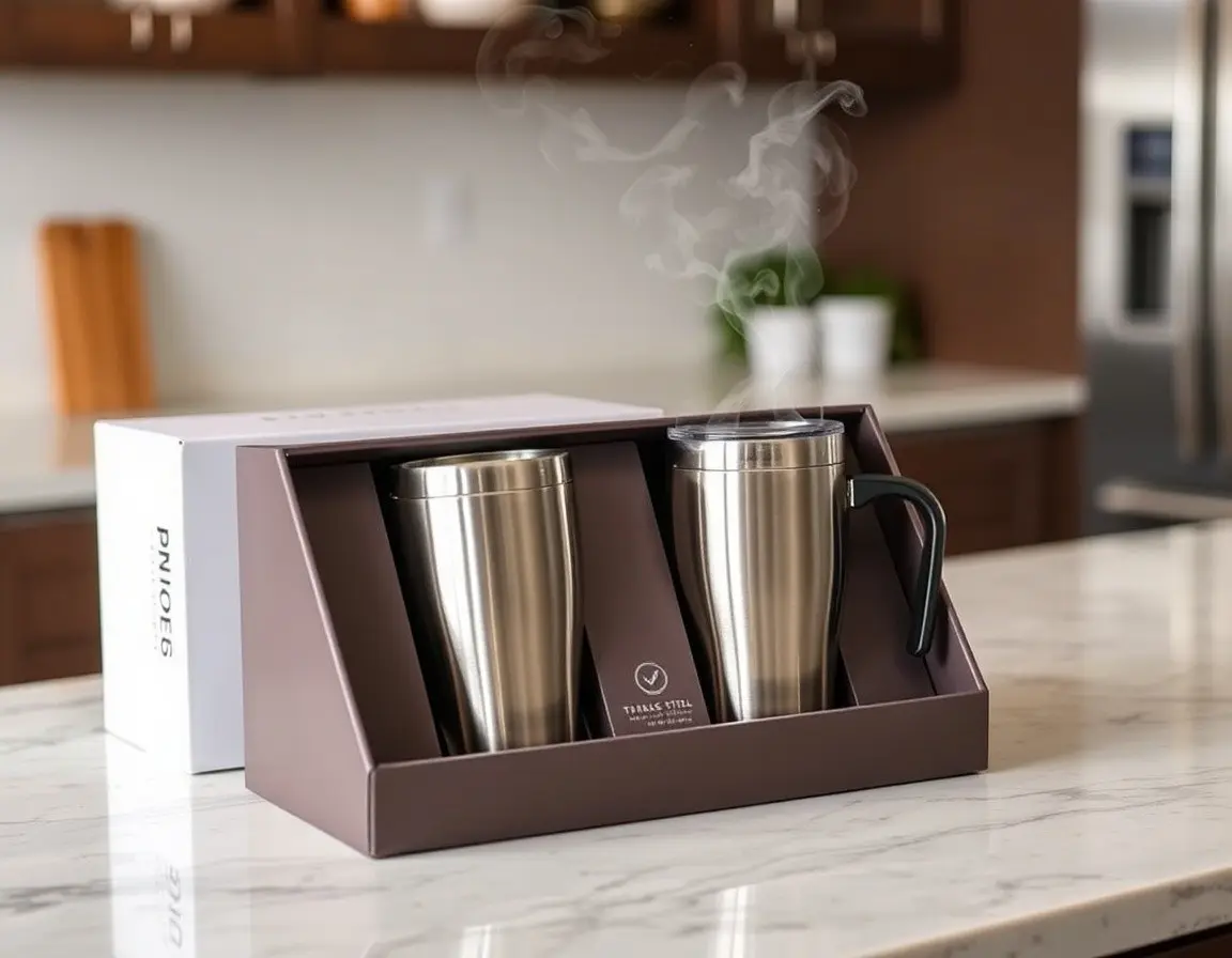 Ensemble de Mugs Isothermes Premium