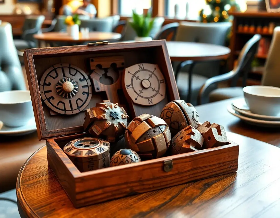 Ensemble de Puzzles Casse-tête en Bois