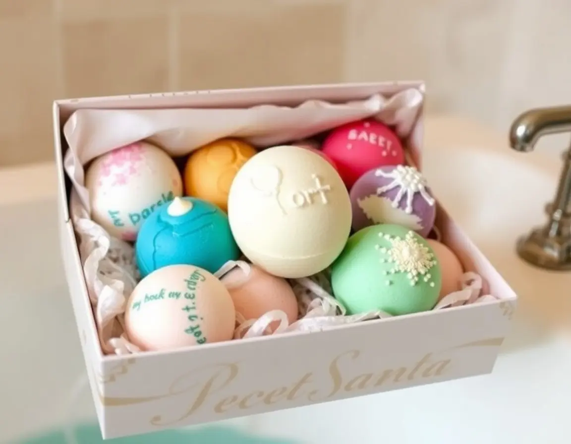 Coffret Cadeau de Bombes de Bain de Luxe