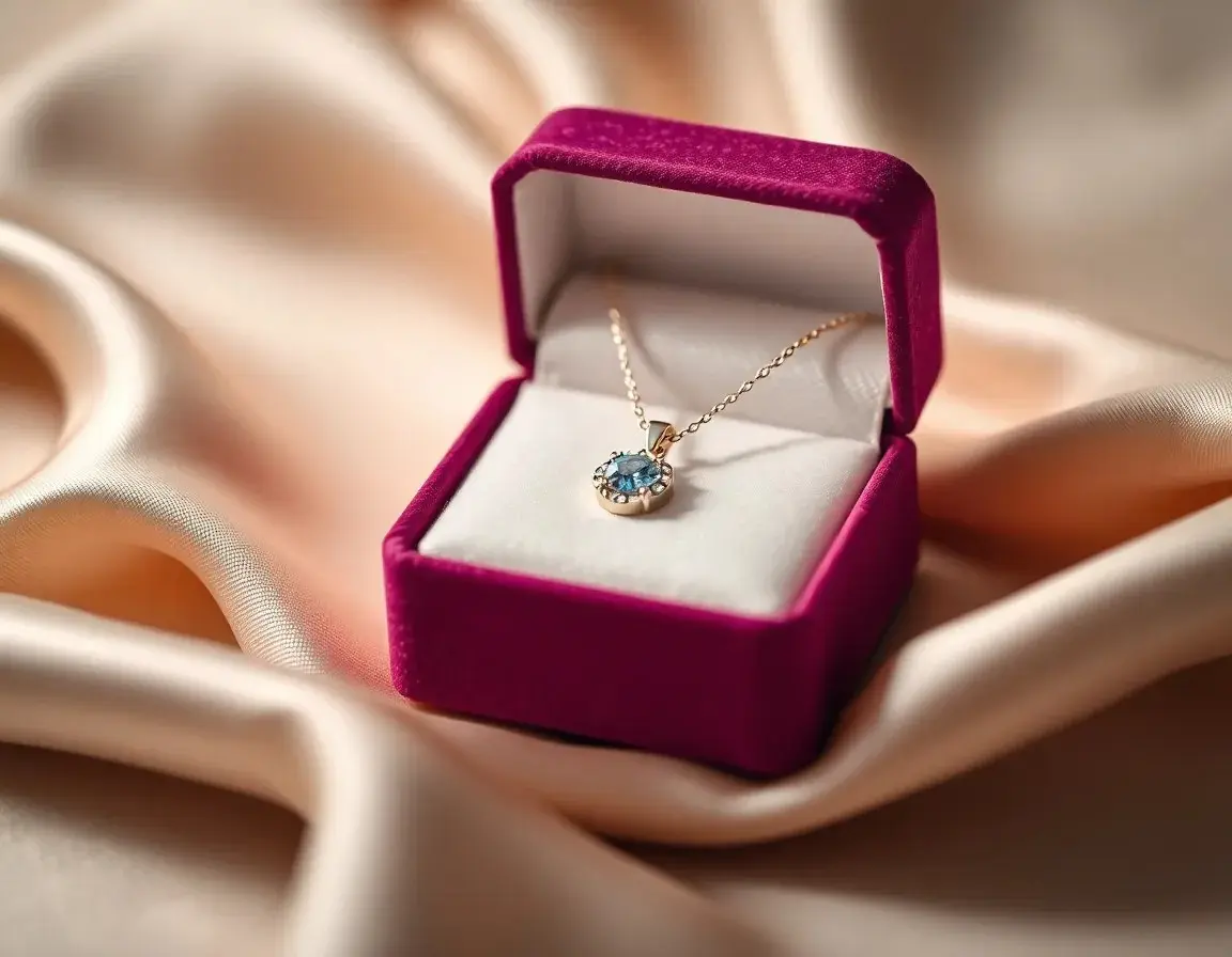 Collier pendentif pierre de naissance