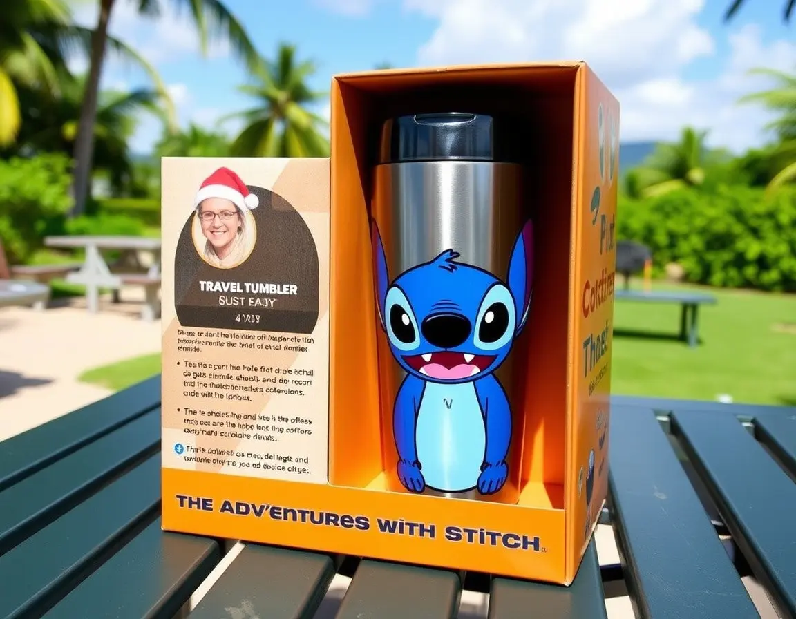 Gobelet de voyage Stitch pour café