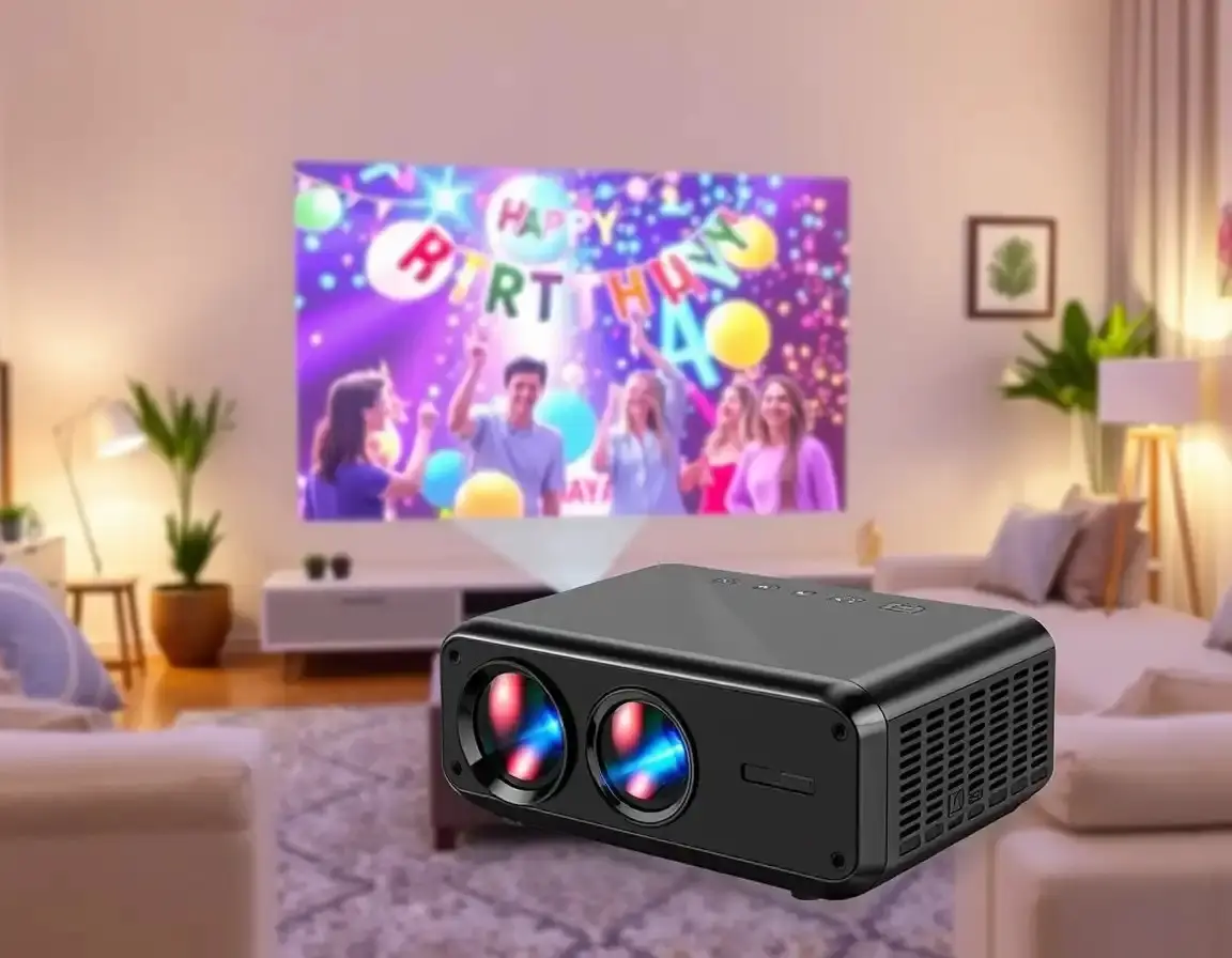 Mini Projecteur Portable HD