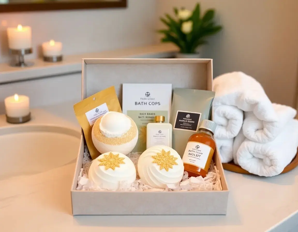 Coffret Cadeau Bain Moussant et Spa de Luxe