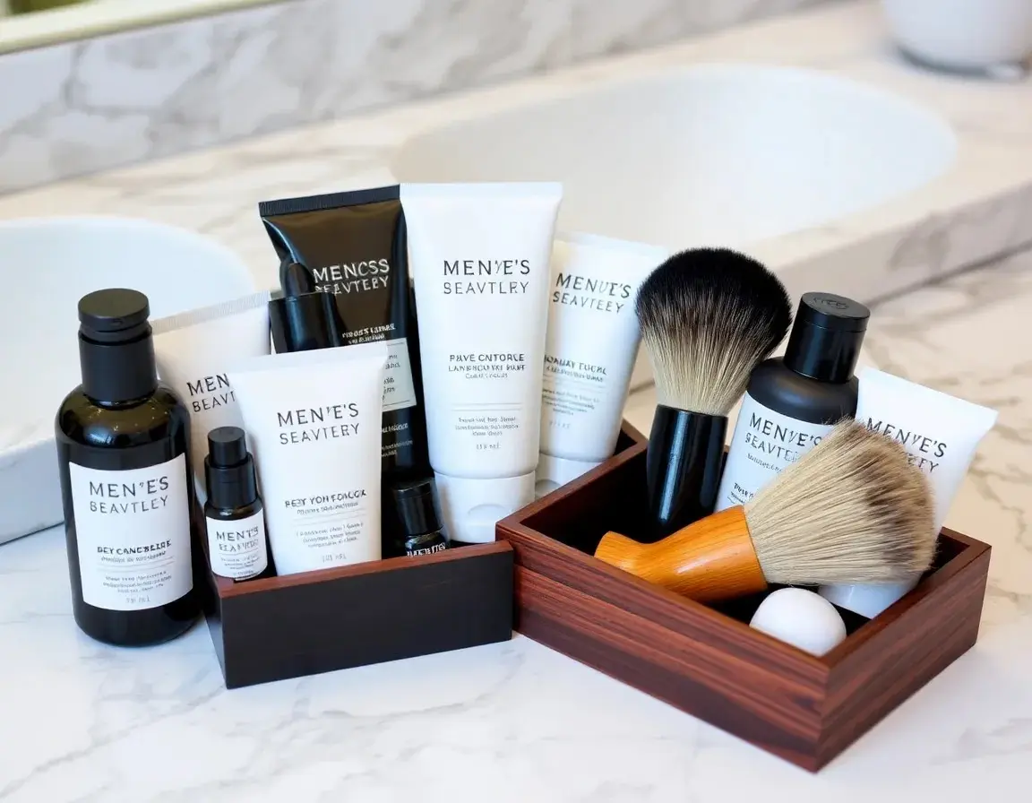 Kit de Toilettage Deluxe et Soins pour la Peau pour Homme