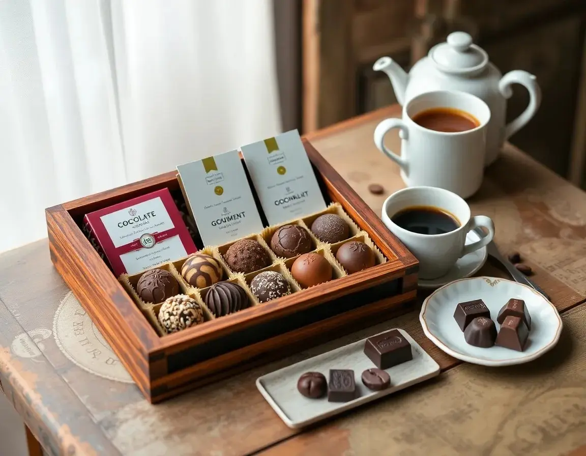 Box Dégustation Chocolat et Café Artisanaux