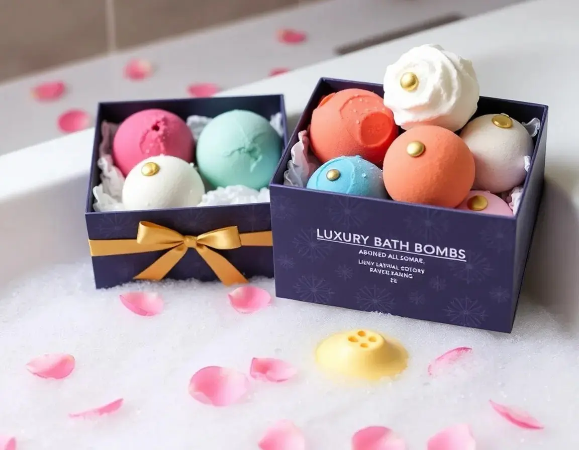 Coffret de Bombes de Bain de Luxe