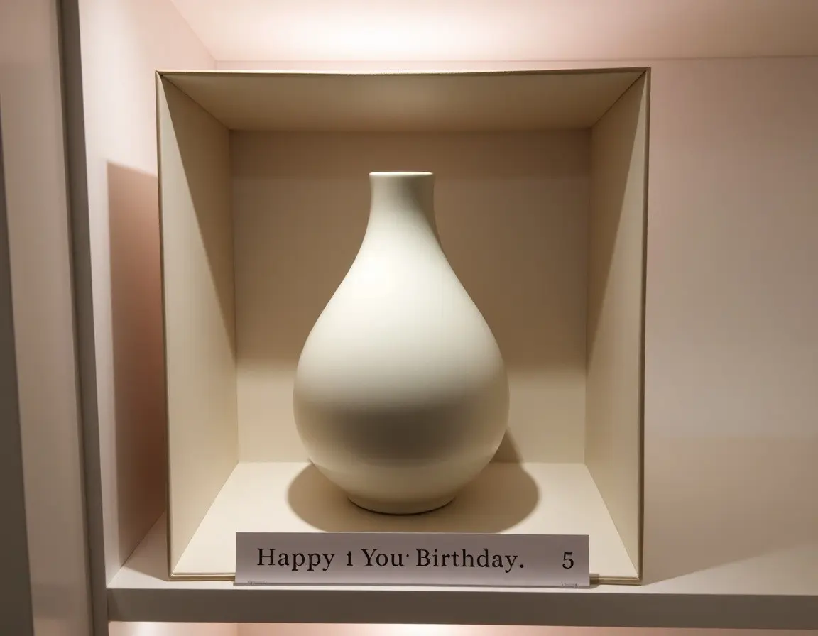 Vase Décoratif en Céramique de Designer