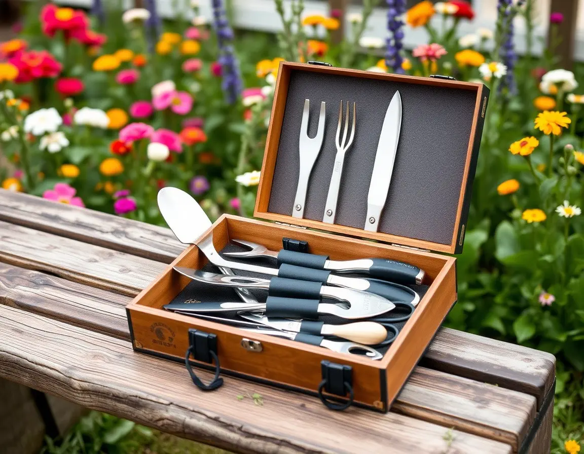 Ensemble d'Outils de Jardinage