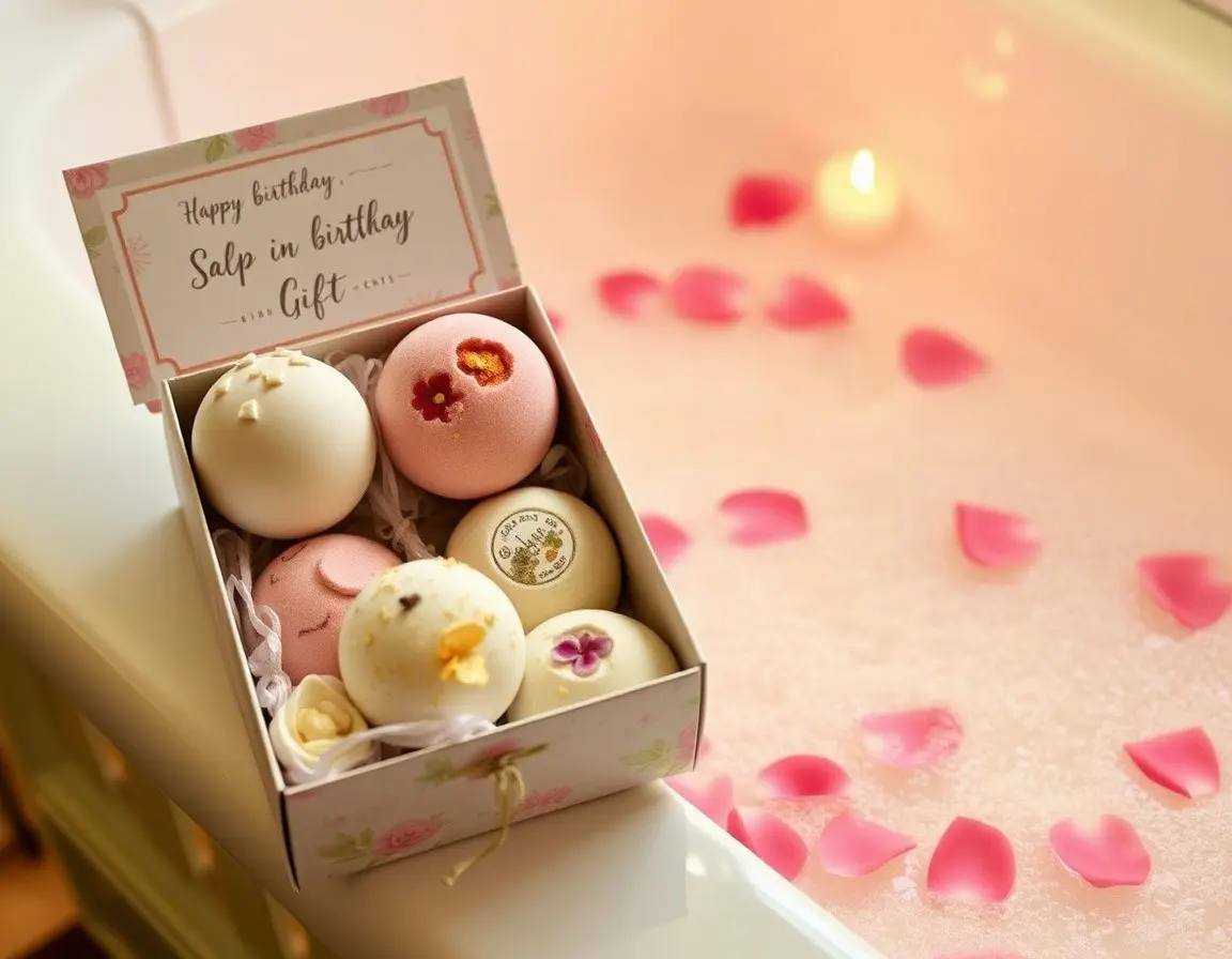 Ensemble de Bombes de Bain Parfumées