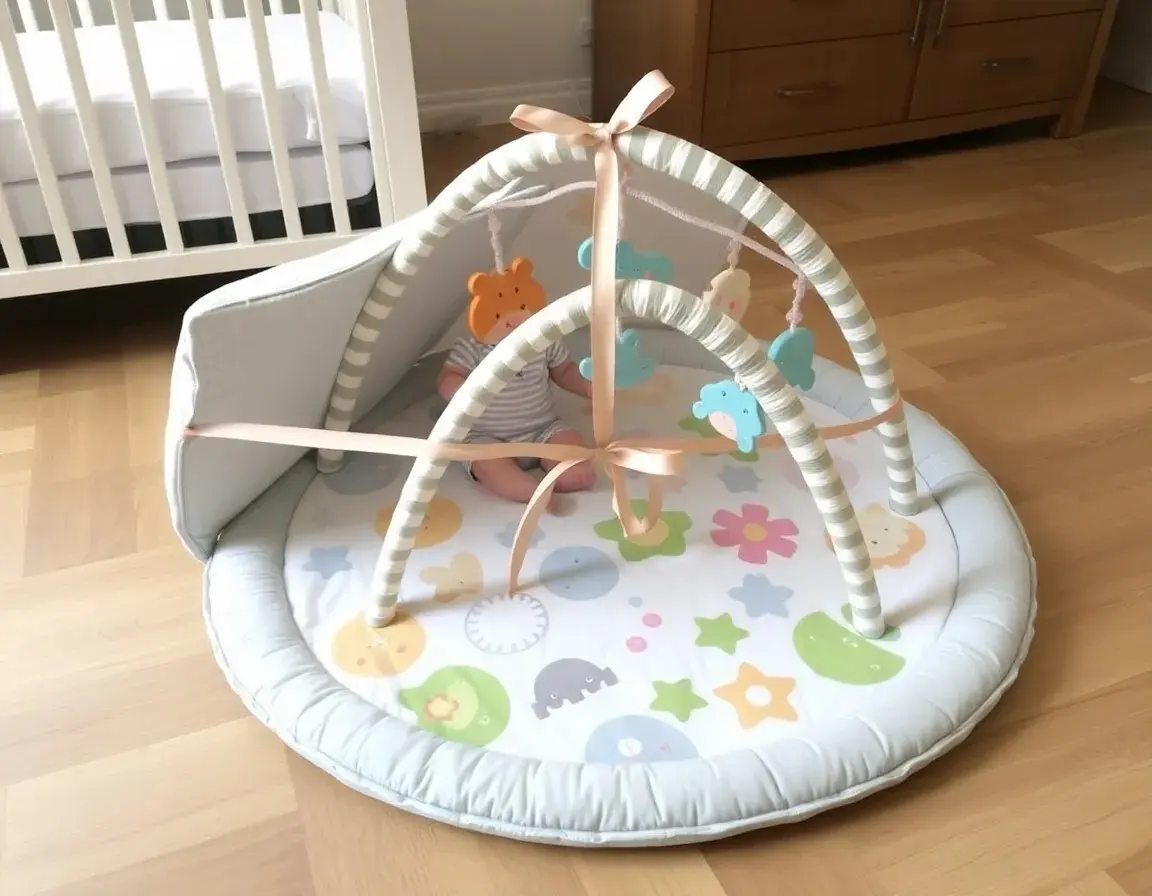 Grand Tapis de Jeu avec Arche d'Éveil