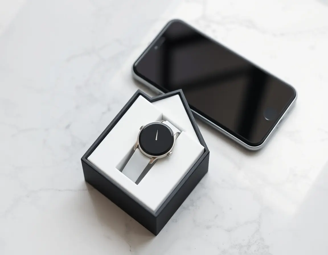 Montre connectée élégante