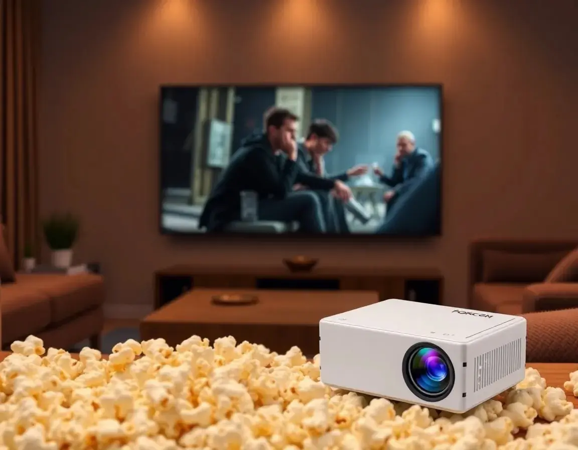 Mini-projecteur HD portable