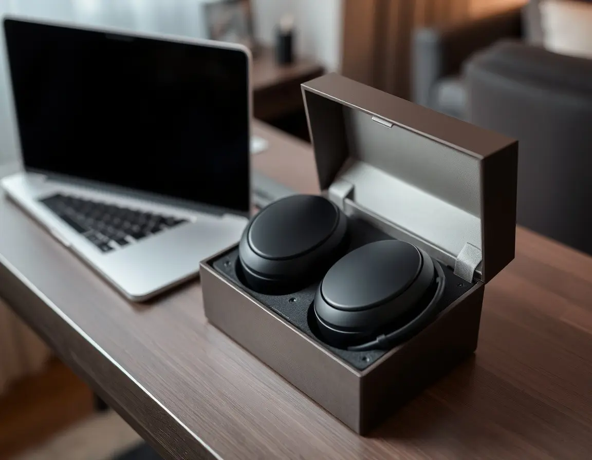 Casque Sans Fil à Réduction de Bruit Premium