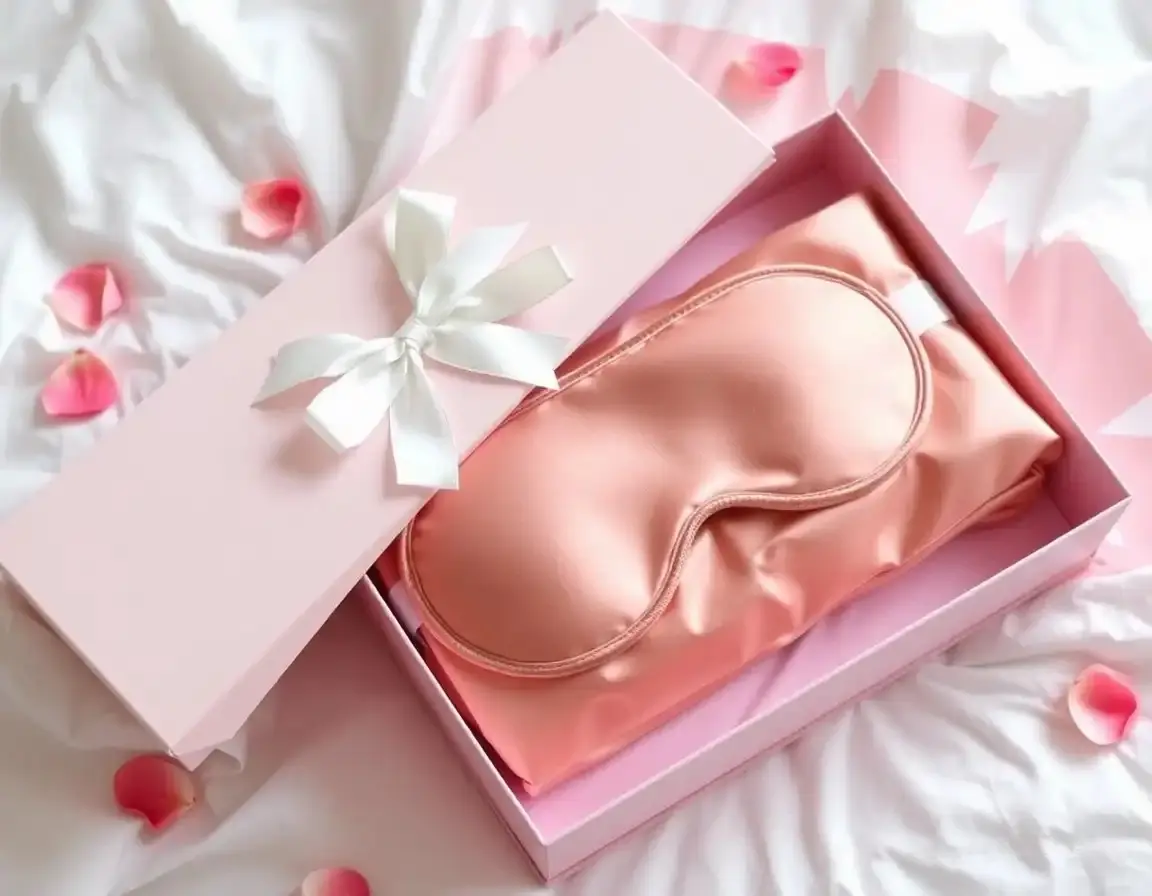 Masque de Sommeil et Taie d'Oreiller en Soie