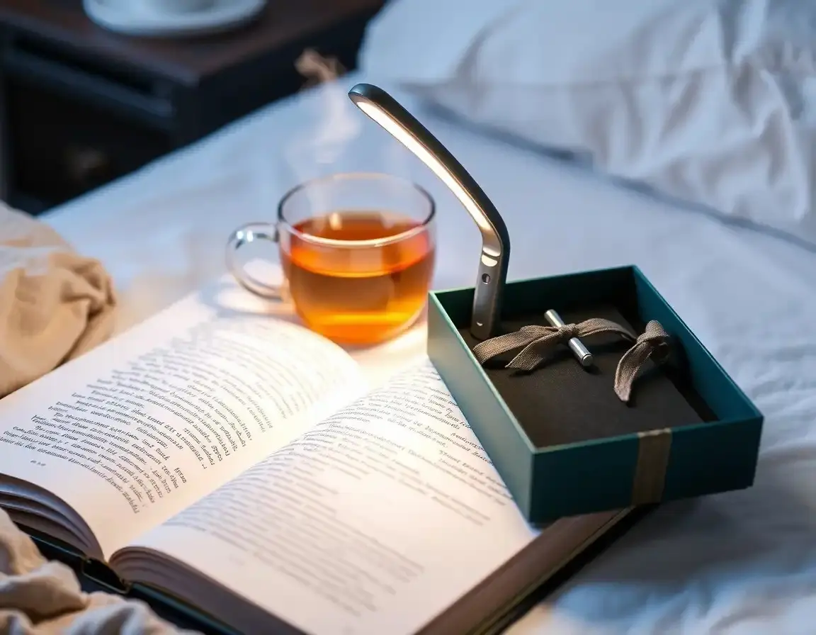 Lumière de Lecture LED Flexible avec Clip