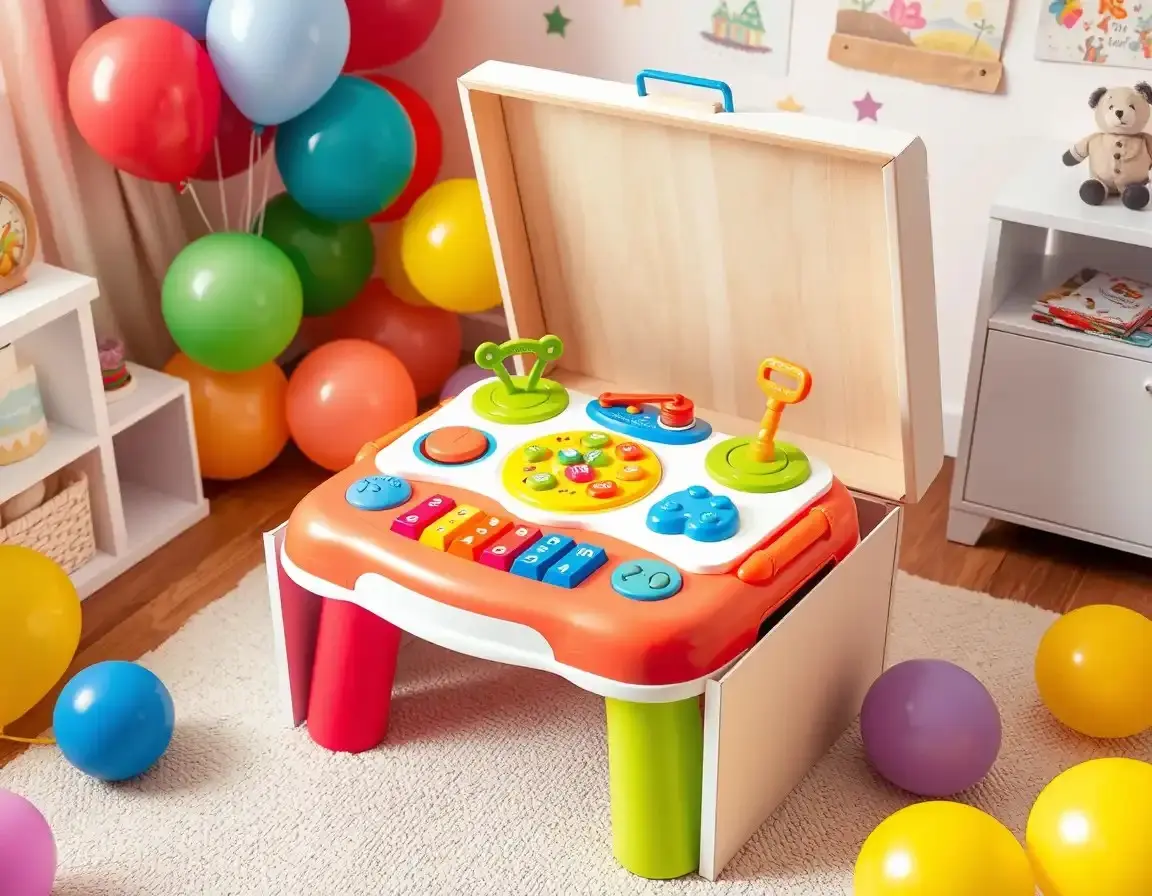 Table d'Apprentissage Musicale Multifonctionnelle