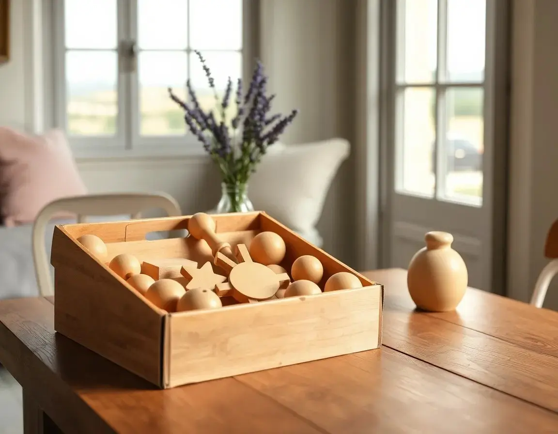 Set de Jouets en Bois Montessori pour bébé