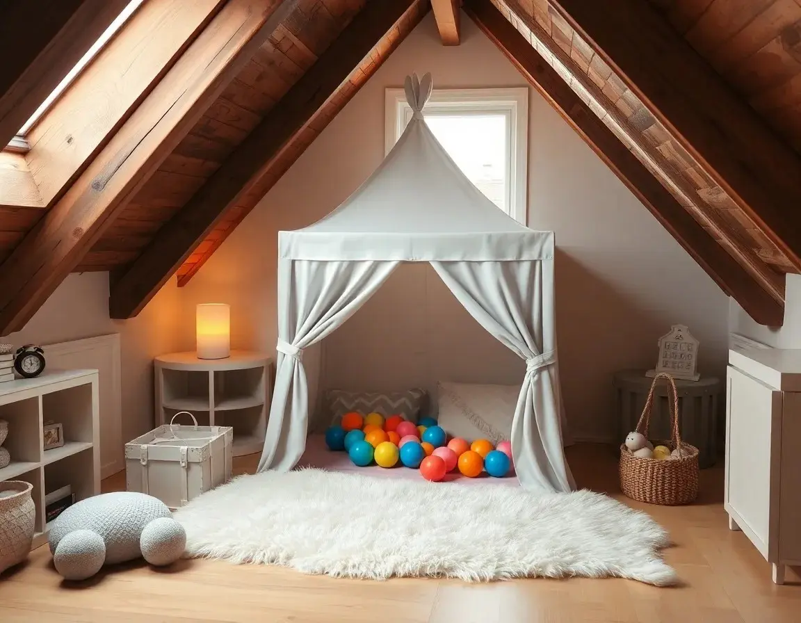 Tente de Jeu avec Piscine à Balles pour bébé