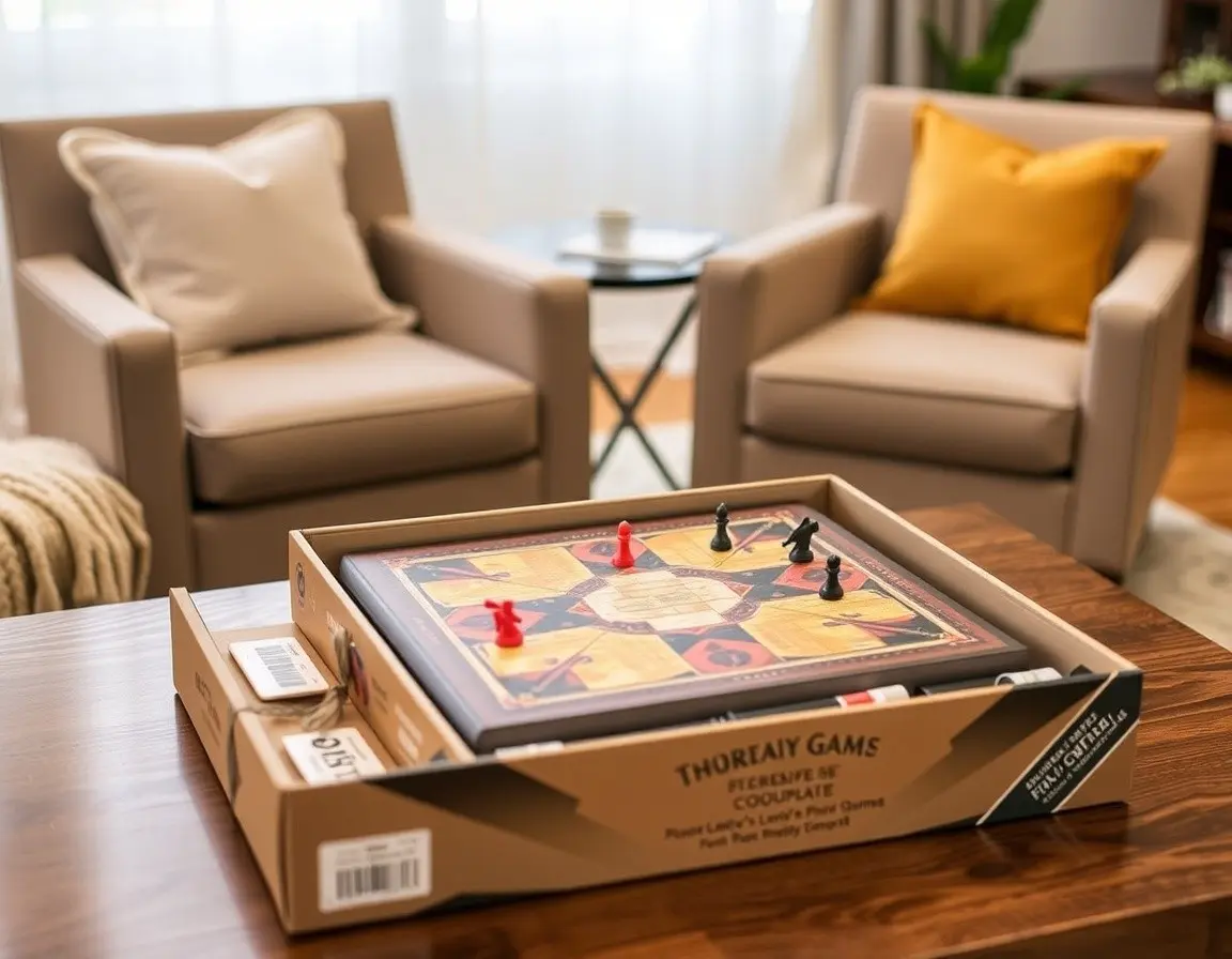 Jeu de société stratégique pour couple