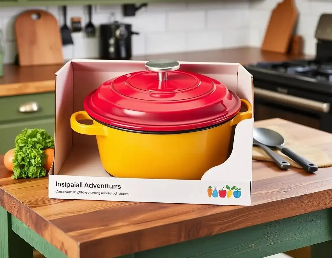 Cocotte en fonte de haute qualité