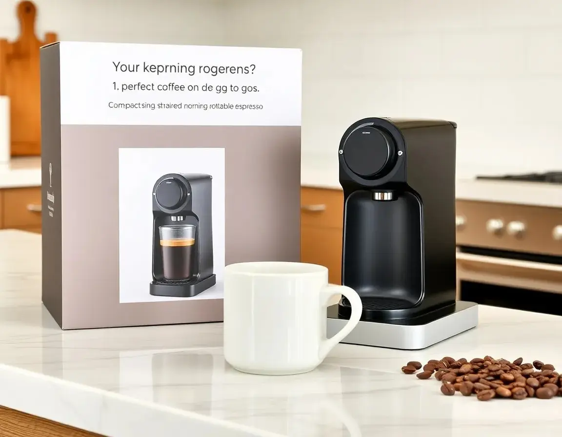 Machine à expresso compacte et portable