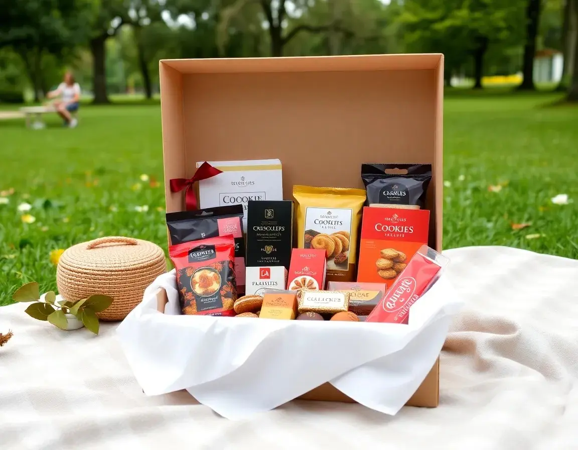 Coffret de snacks de luxe européens