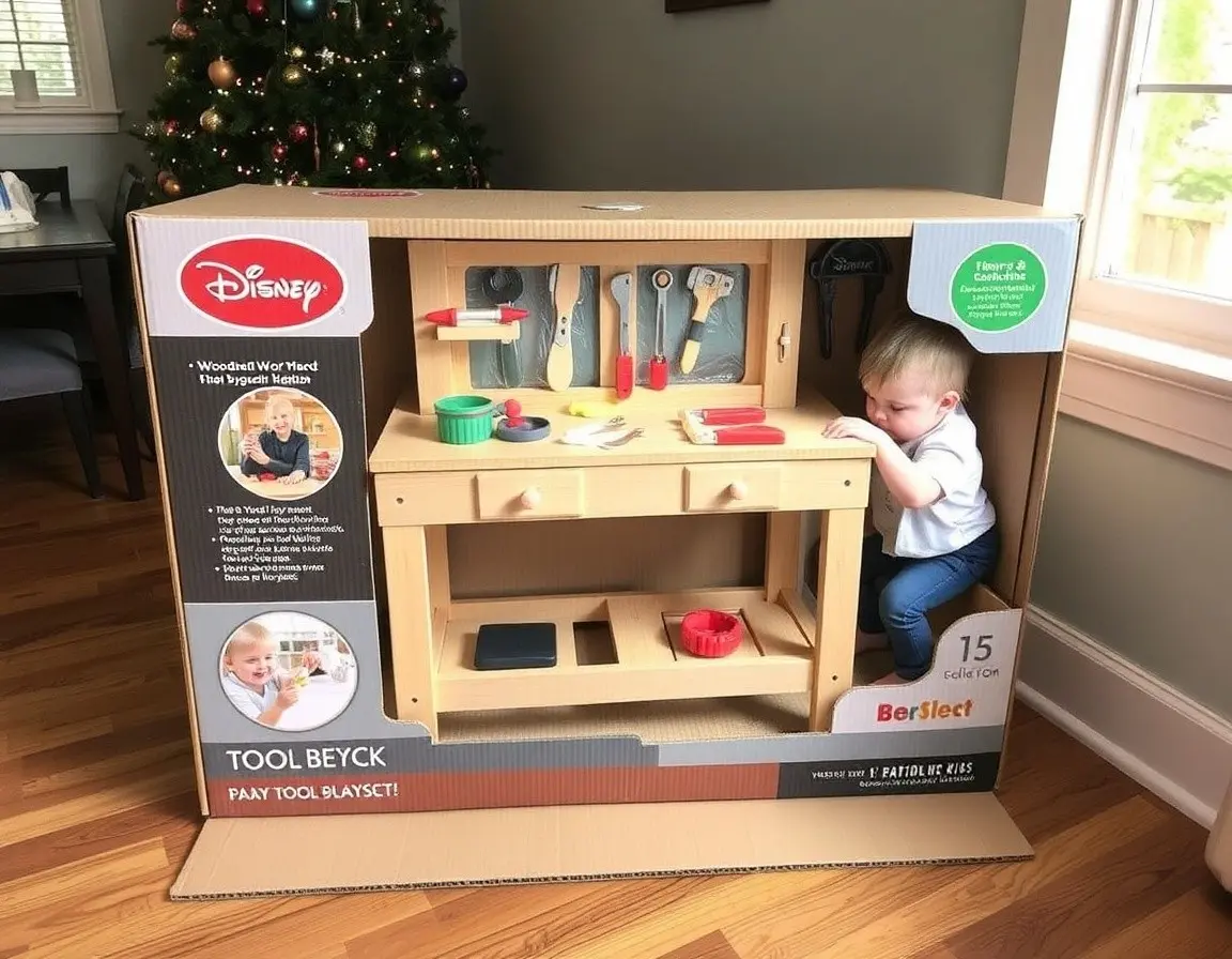 Établi de Bricolage pour Enfants