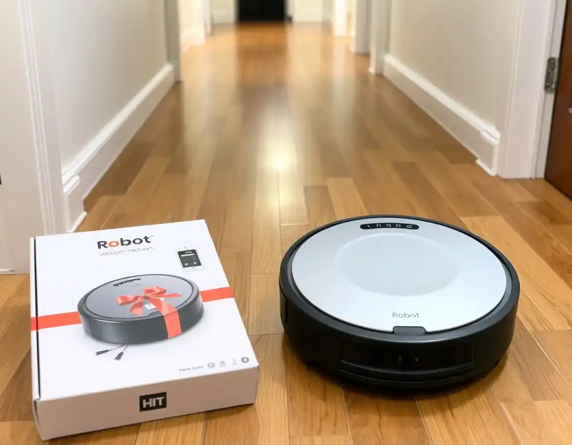 Aspirateur Robot Intelligent avec Fonction Serpillière