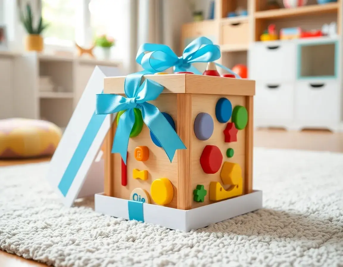 Cube d'Activité d'Apprentissage en Bois