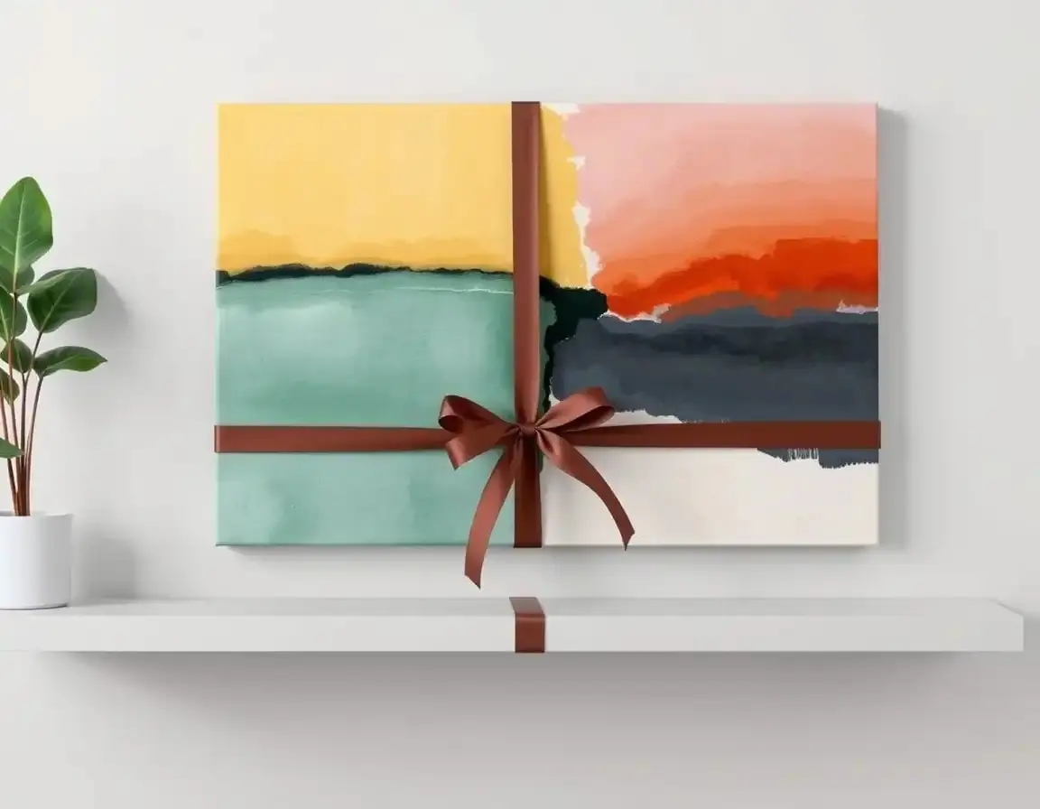 Set d'impressions d'art abstrait sur toile