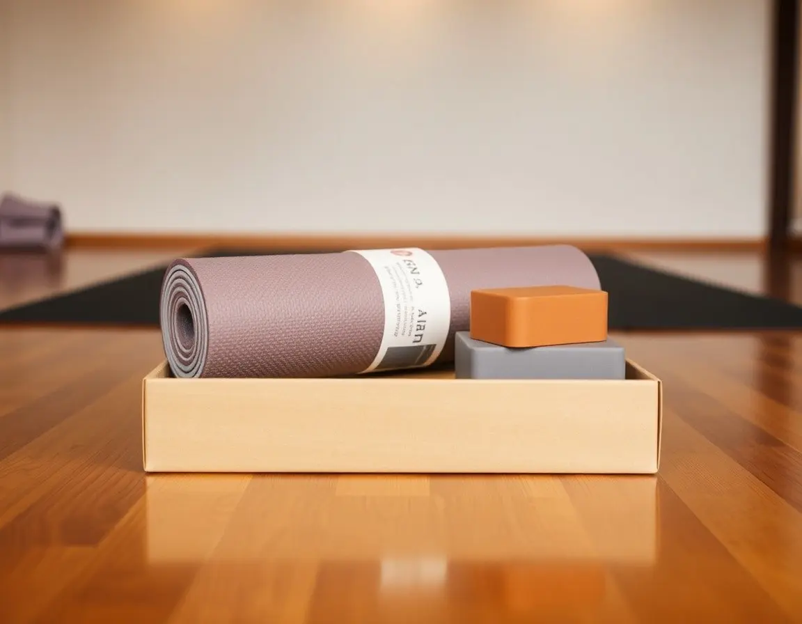 Premium Non-Slip Yoga Mat and Blocks Set