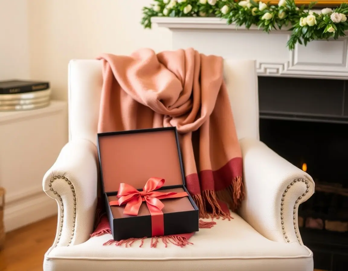 Pashmina en Cachemire Mélangé