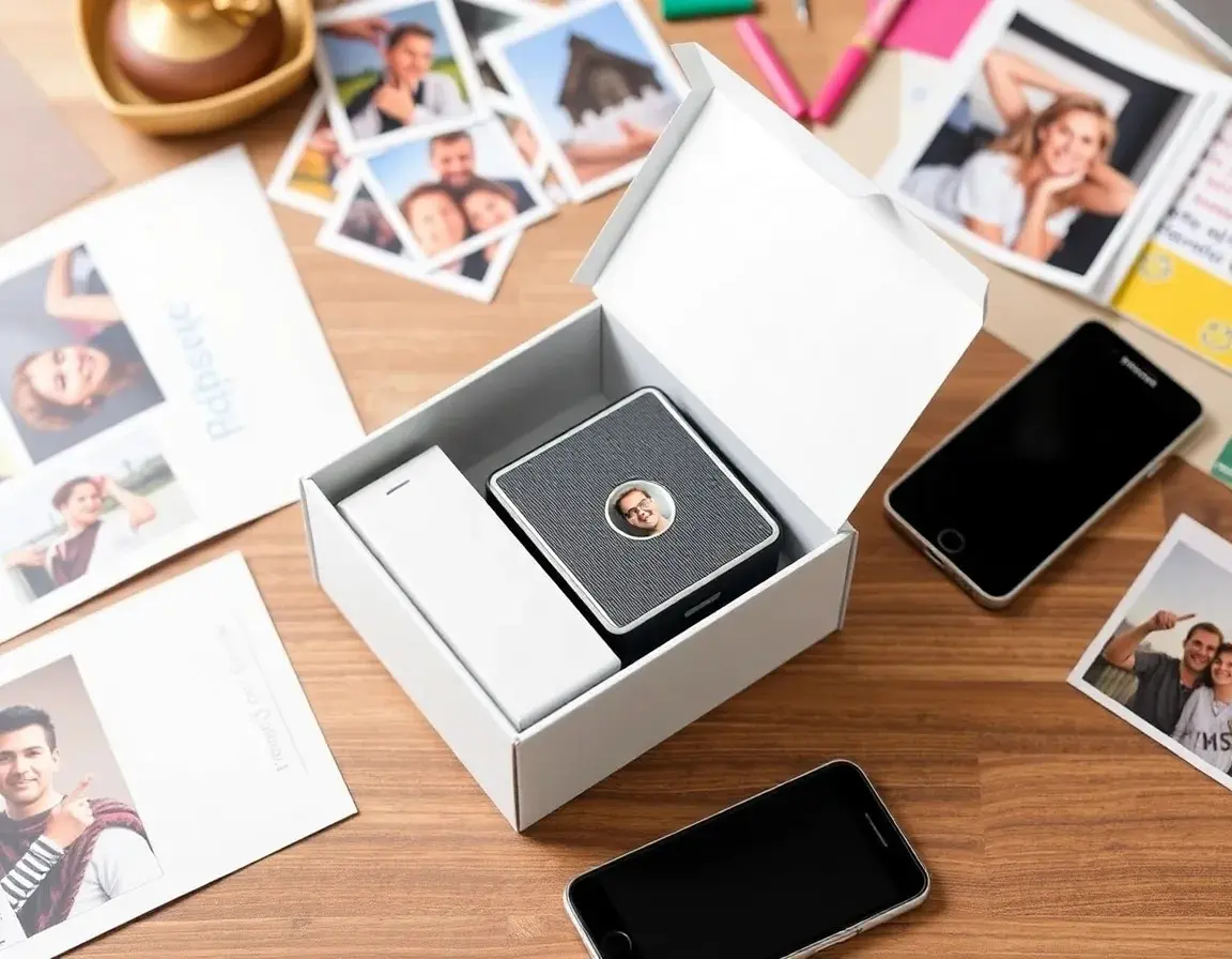 Mini Imprimante Photo Portable pour Smartphone