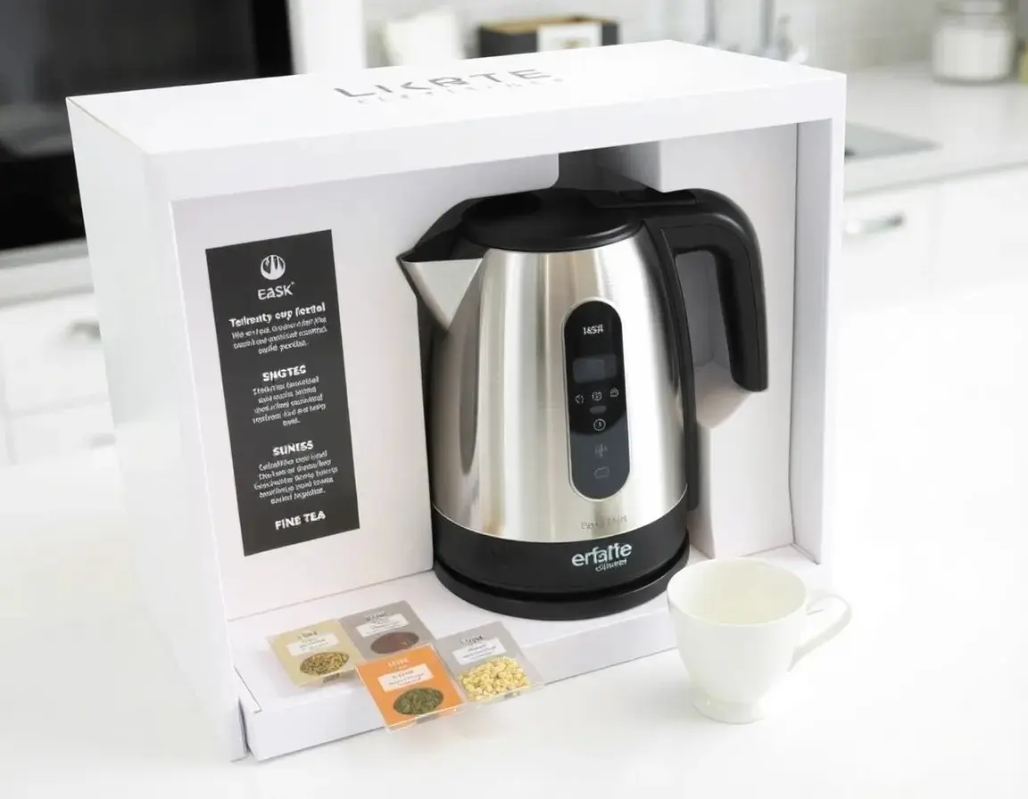 Bouilloire Électrique Moderne à Température Contrôlée